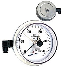 manometre elektrik kontaktlı paslanmaz pakkens 160 Ø manometre elektrik kontaktlı paslanmaz pakkens 160 Ø